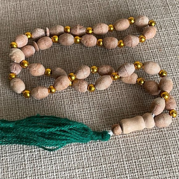 Prayer Tasbeeh Handmade Real Wood Beads Religious Beads Islamic Tasbeh - Picture 2 of 10